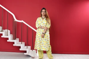 Chic Yellow Floral Two Piece Set for Women - Shop Now!