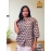 Pure Cotton Hand block Printed Black Women's Shirt