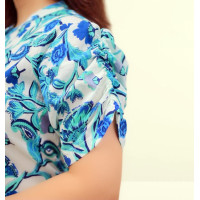 Pure Cotton Floral Shirt Dress For Women