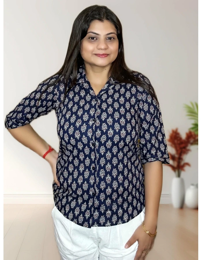 Pure Cotton Shirt For Women