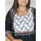 Black Pure Cotton Hand Art Kurti For Women