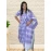 Pure Cotton Ikkat Salwar suit Set For Women in lavender colour