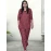 Pure Cotton Printed Rust Co-ord Set For Women