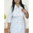 Pure Cotton White Printed Co-ord Set For Women