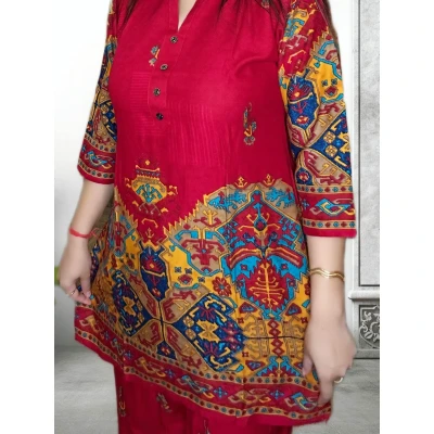 Cotton Co-ord Set For Women