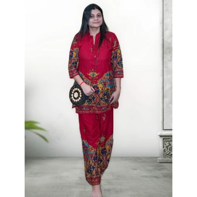 Cotton Co-ord Set For Women