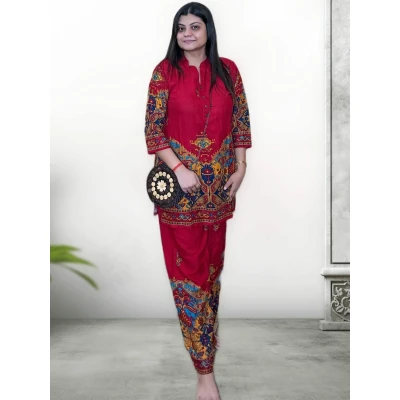 Cotton Co-ord Set For Women