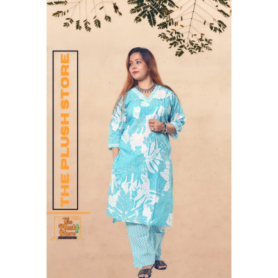 Pure Cotton 2-Piece Set For Women