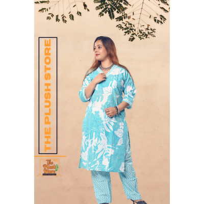Pure Cotton 2-Piece Set For Women