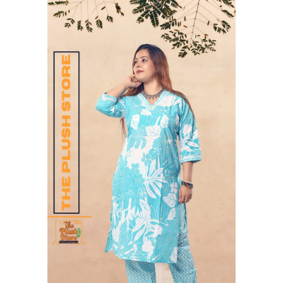 Pure Cotton 2-Piece Set For Women