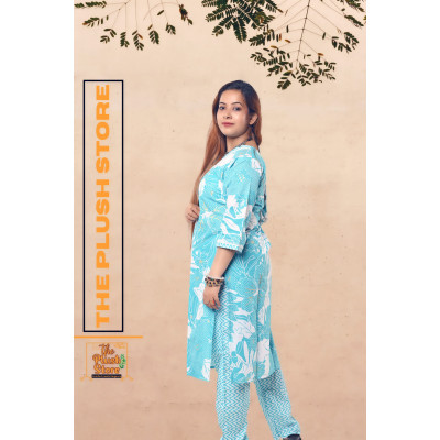 Pure Cotton 2-Piece Set For Women