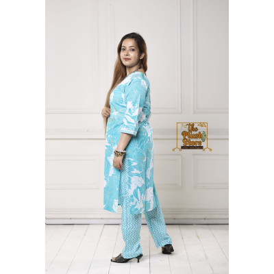Pure Cotton 2-Piece Set For Women