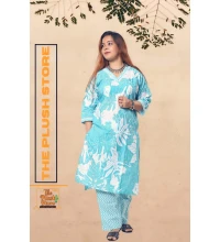 Pure Cotton 2-Piece Set For Women