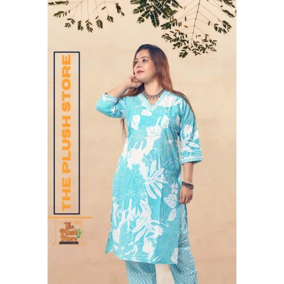 Pure Cotton 2-Piece Set For Women
