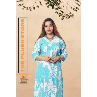 Pure Cotton 2-Piece Set For Women