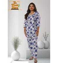 Pure Cotton Printed Co-ords For Women