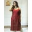 Women's Spaghetti Maroon Kurti