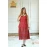 Women's Spaghetti Maroon Kurti