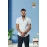 Pure Cotton White Printed Shirt for Men