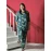 Pure Cotton Printed Co-ord Set For Women in green colour