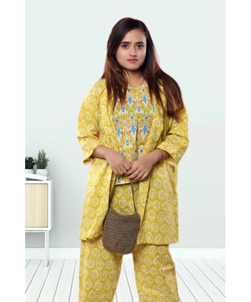 Three Piece Co-ord Set For Women