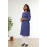Pure Cotton Blue Printed Kurti For Women