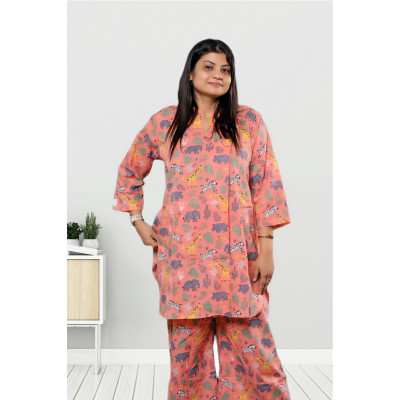Pitch Animal Printed Co-ord Set For Women
