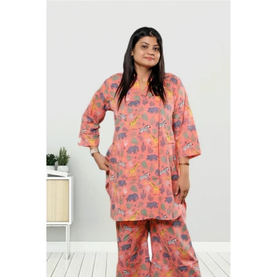 Pitch Animal Printed Co-ord Set For Women