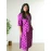 Lavender Pure Cotton Kurti Straight Pant Set For Women