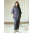 Pure Cotton Navy Blue Printed Co-ord Set For Women