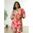 Rayon Floral Co-ord Set For Women