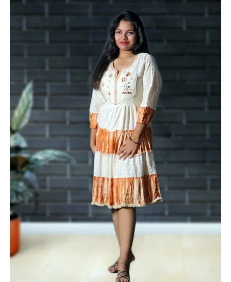 Hakoba Short Dress For Women