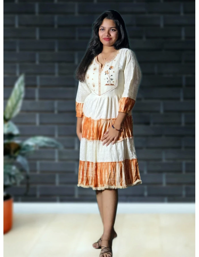 Hakoba Short Dress For Women
