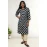 Pure Cotton Black Printed Kurti For Women in black colour