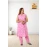 Pure Cotton Kurti Pant Set For Women in Pink colour