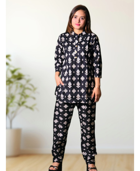 Pure Cotton Co-ord Set For Women
