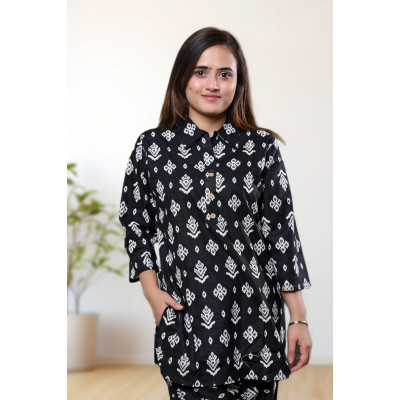 Pure Cotton Co-ord Set For Women