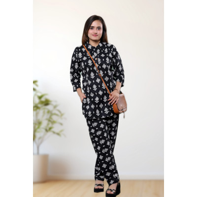 Pure Cotton Co-ord Set For Women