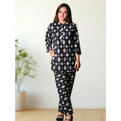 Pure Cotton Co-ord Set For Women