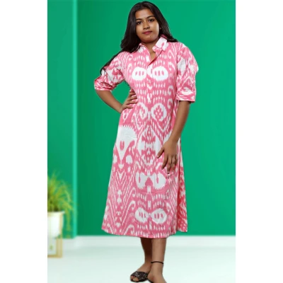 A-line Pink Dress For Women