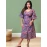 Floral Printed Cotton Dress For Women